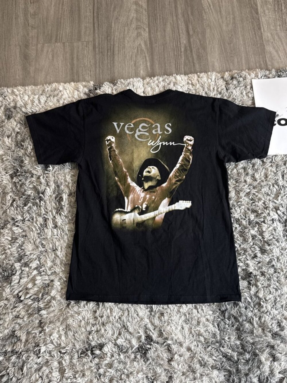 Concert Black Garth Brooks Vegas T Shirt Only Wynn Men S Large L Sz L